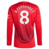 Maglia da Calcio a Maniche Lunghe Manchester United B. Fernandes 8 Casa 2024-25 per Uomo